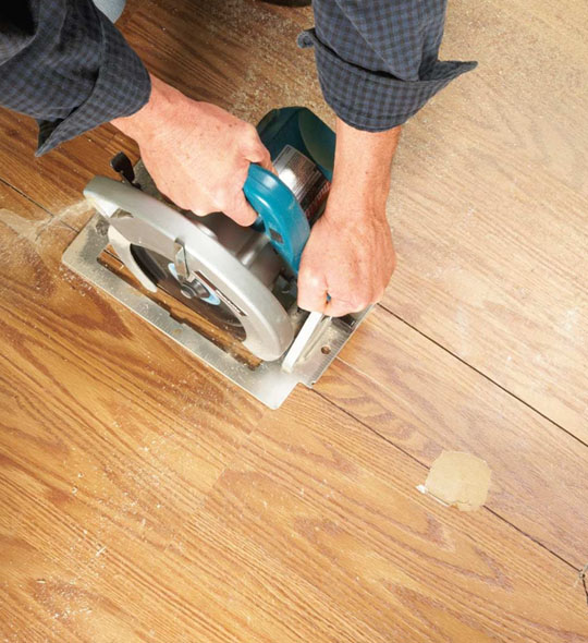 floor repair replacement