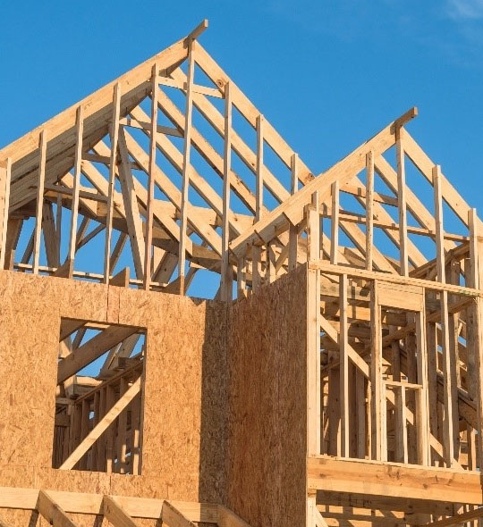 new home construction framing