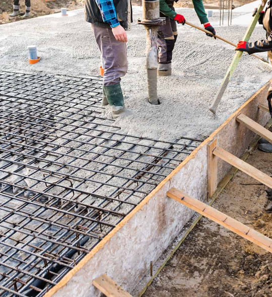 concrete foundation