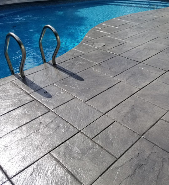 stamped concrete