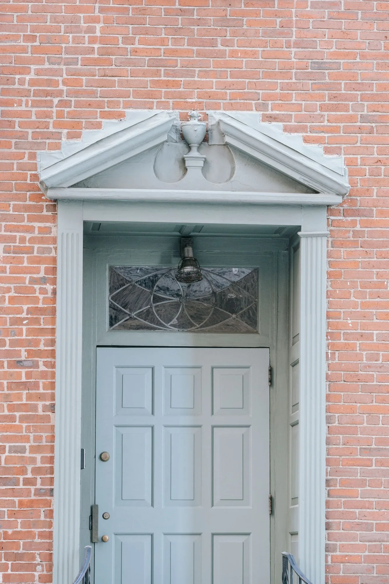 Welcoming front entryway and porch after a full remodel
