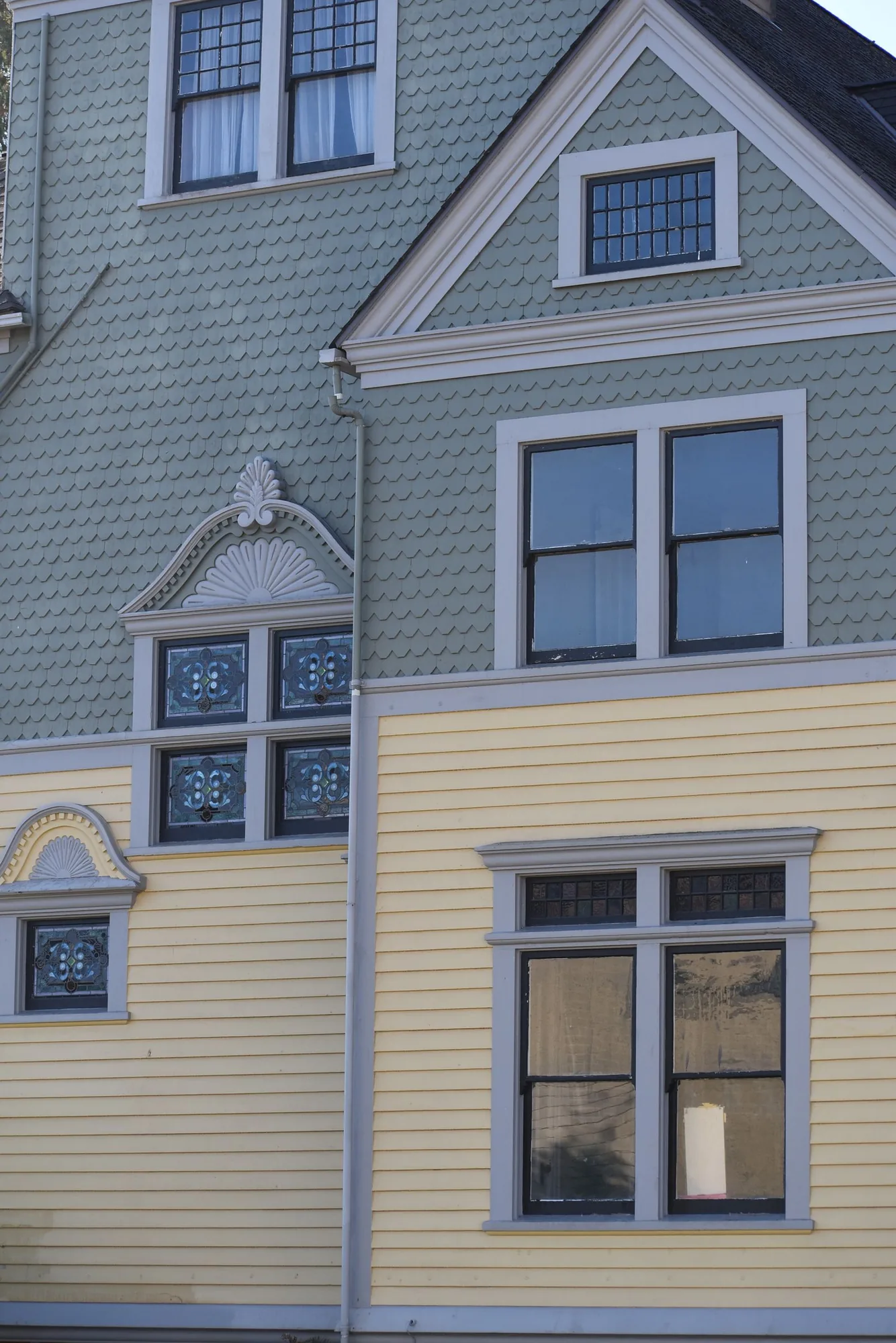 Exterior trim and fascia detail on a home by a Bellevue-area remodeler
