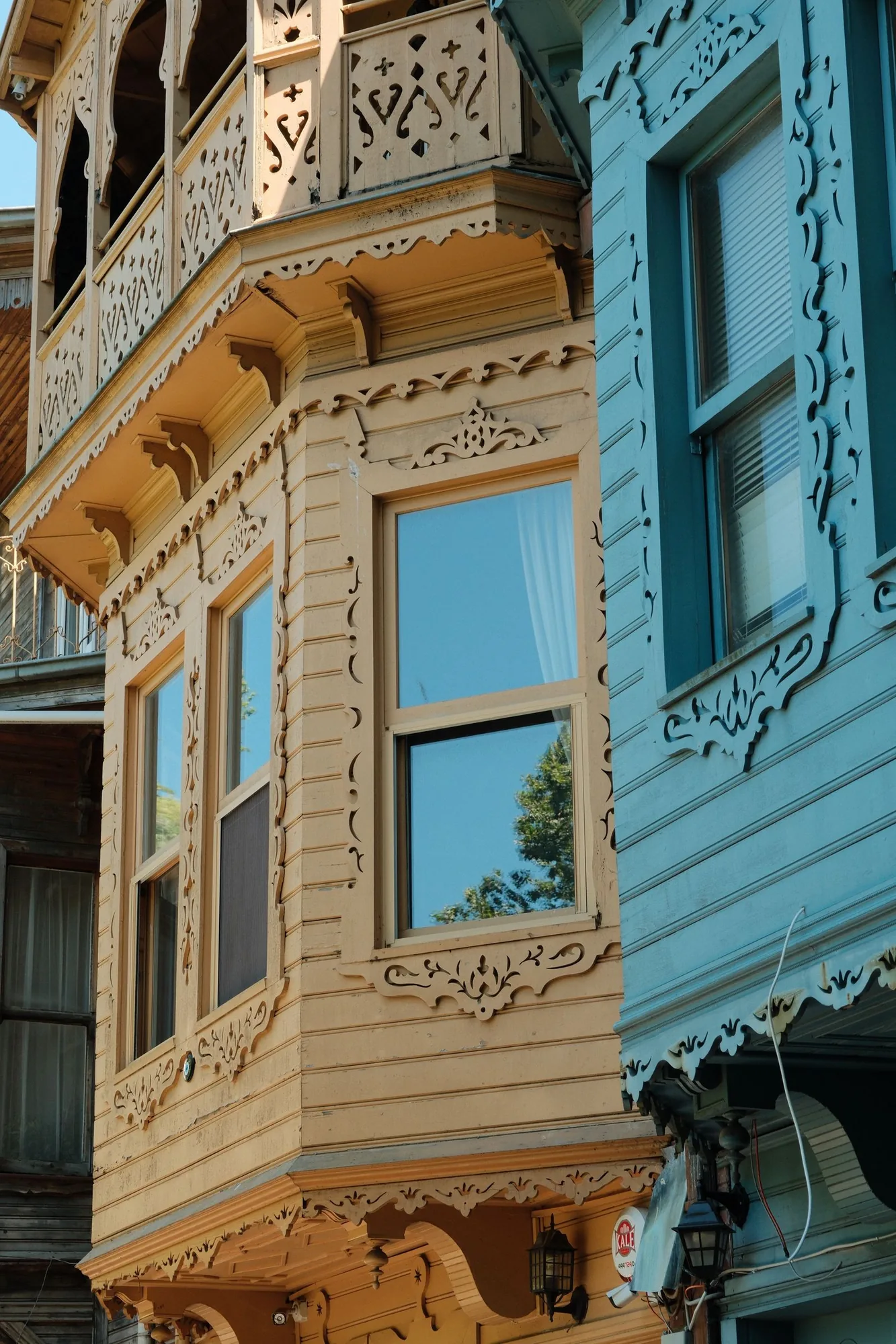 Exterior trim and fascia detail on a home with a timeless design
