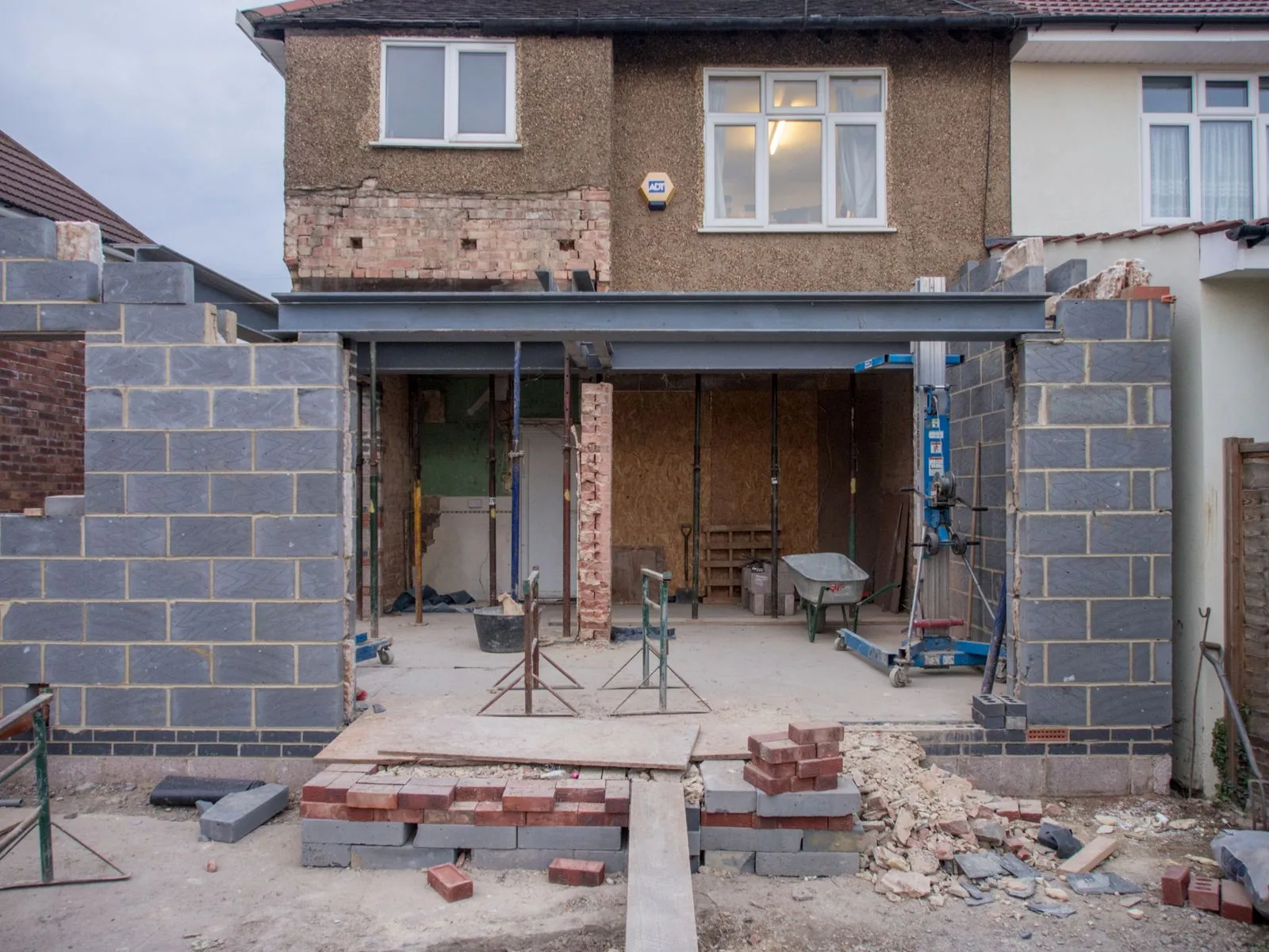 Home addition and expansion exterior by a Bellevue-area remodeler