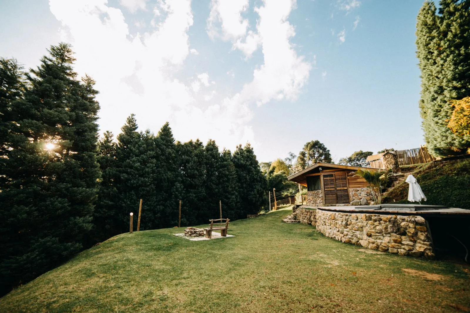 Residential landscaping after a full remodel