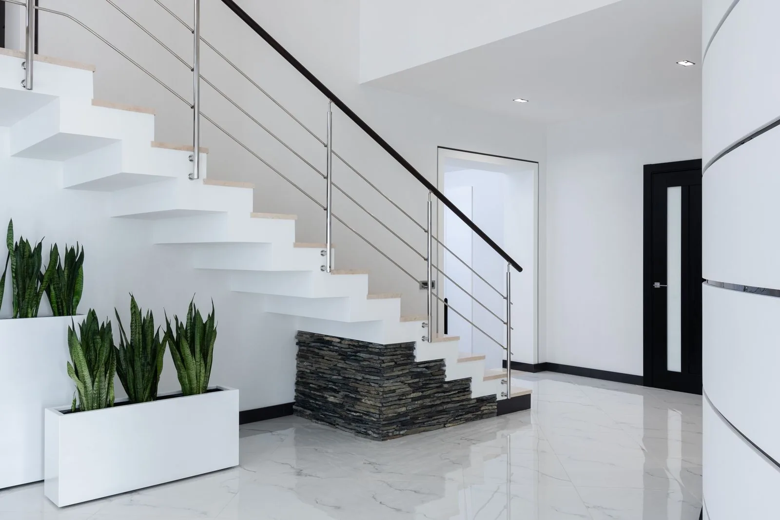 Modern home interior with a timeless design