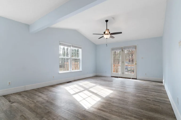Bright sunlit room addition