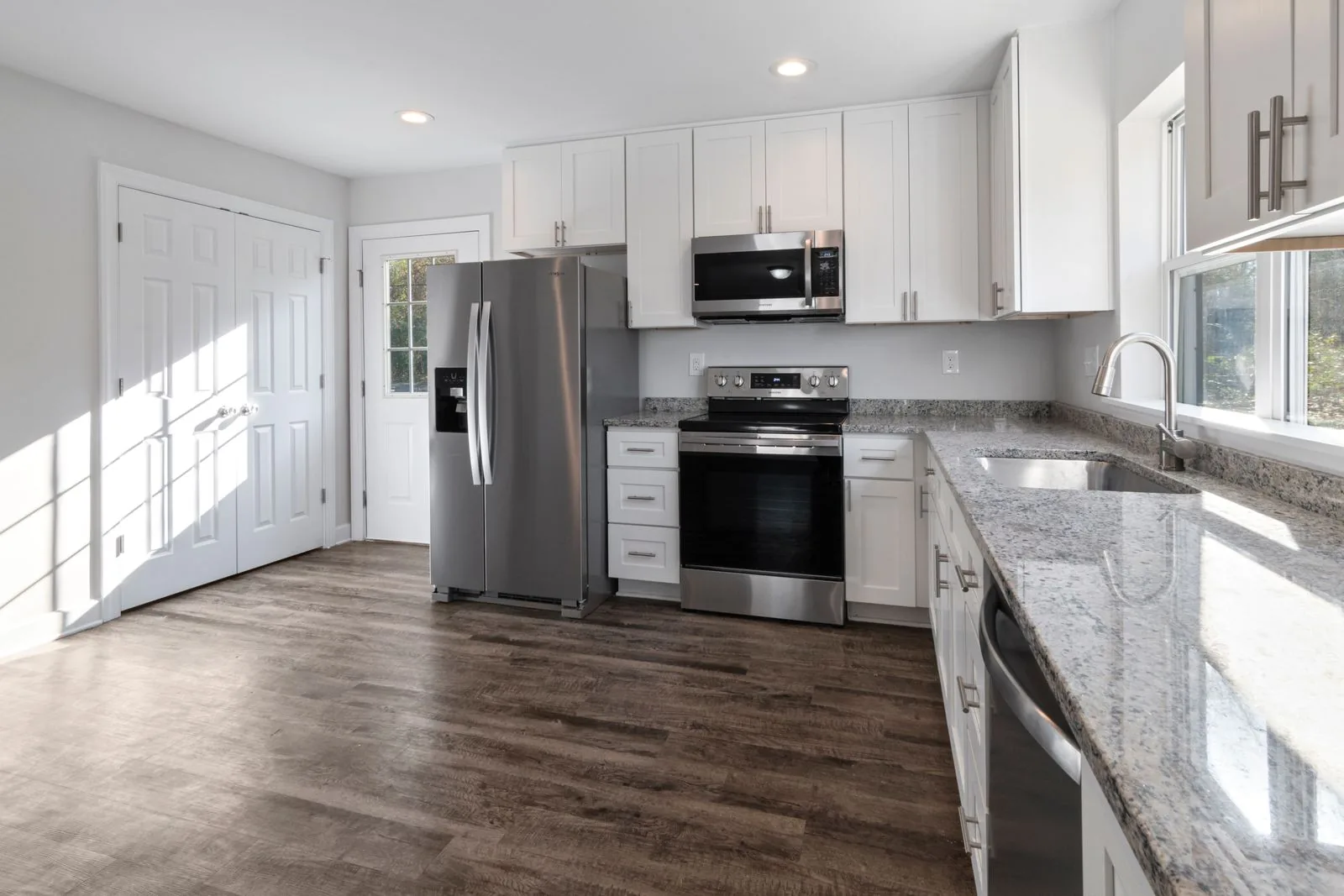 Beautifully renovated home interior with premium materials